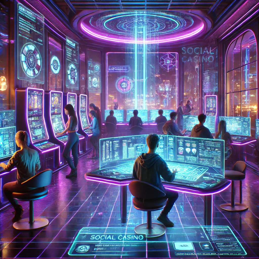 LuxePlay social casino interface